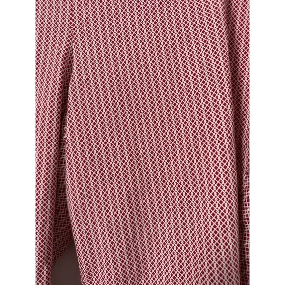 Dalia Collection Women's Capri Pants Flat Front Stretch Cotton Red/Orange 22W - Picture 4 of 6